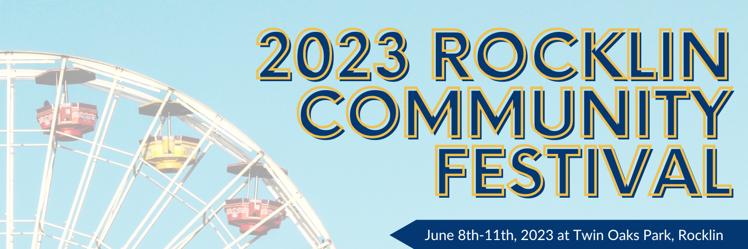 Rocklin Community Festival 2023 Header