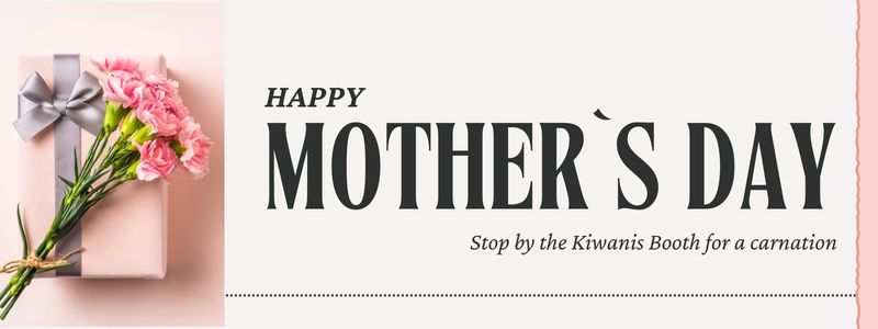 Moms - get your free carnation at the Rocklin Community Festival on Mother's Day